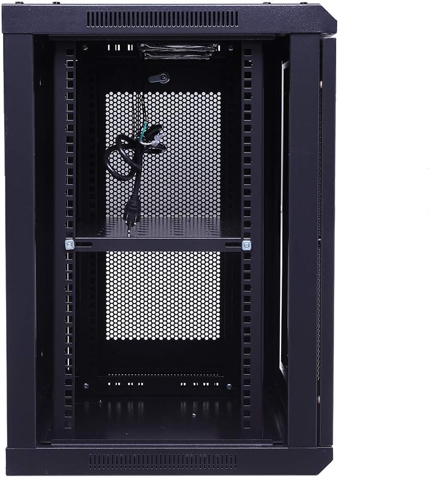 12U 19 Inch Network Enclosure Server Equipment Rack with Cooling Fan G79076