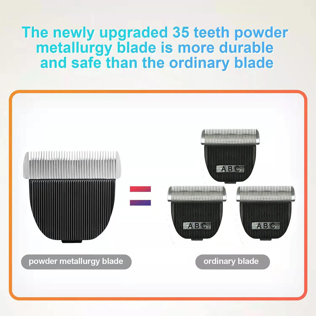 Dog Grooming Kit, 12V Pet Hair Trimmer Set, Pack of 2 H87729