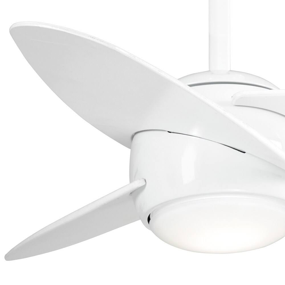 White LED Ceiling Fan Z47835