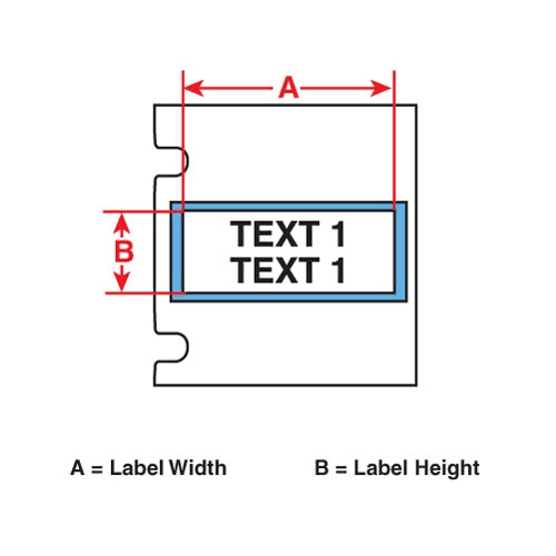 Yellow Label Brady Label Maker Cartridge S723
