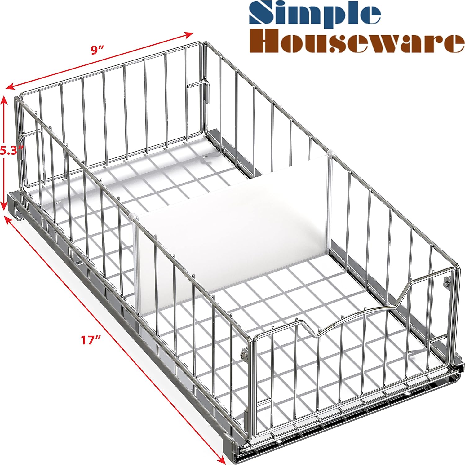 Pull Out Cabinet Sliding Basket Pack of 2 S986083