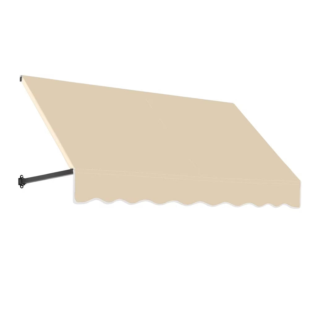 Tan Acrylic Fixed Awning C4239