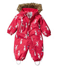 Raspberry Pink Winter Overall I5032