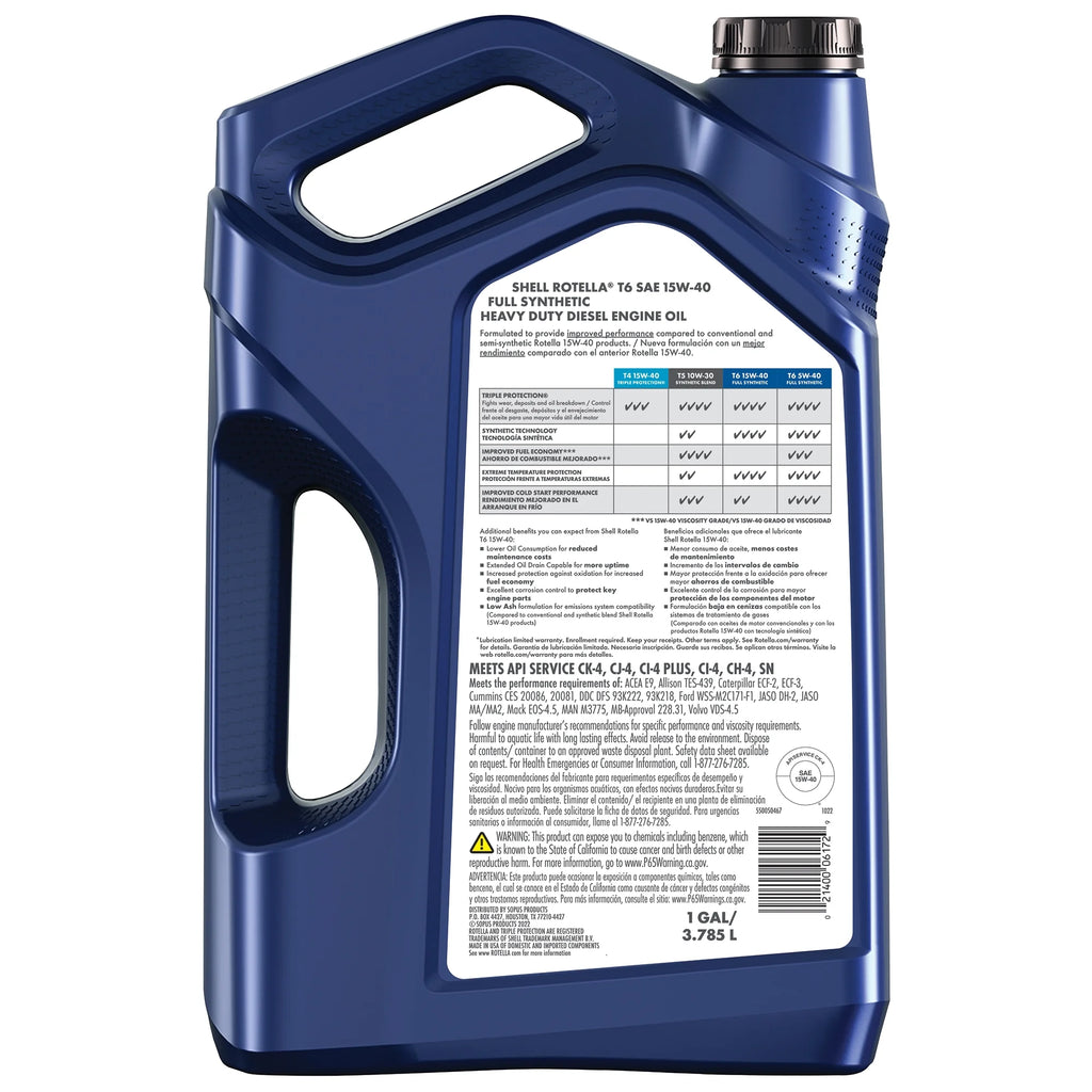 3 Pack Case Full Synthetic Diesel Engine Oil I225320