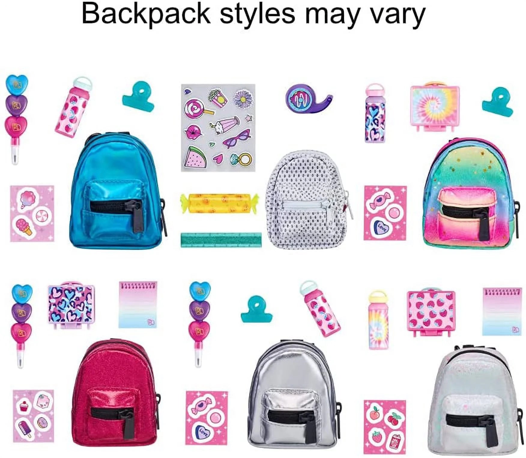 3-Pk Collectable Micro Backpack, Handbag and Sneakers U222