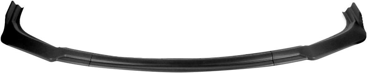 3Pcs Matte Black Car Front Bumper Lip Spoiler Body Kit X30289