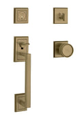 Full Dummy Sectional Handleset Satin Nickel G754