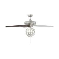 Satin Nickel Fan Light Kit R359