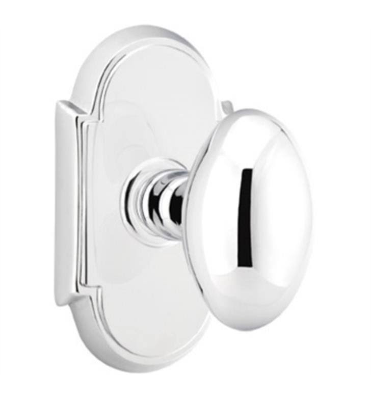 Double Dummy Clear Knob with Bright Nickel X329400
