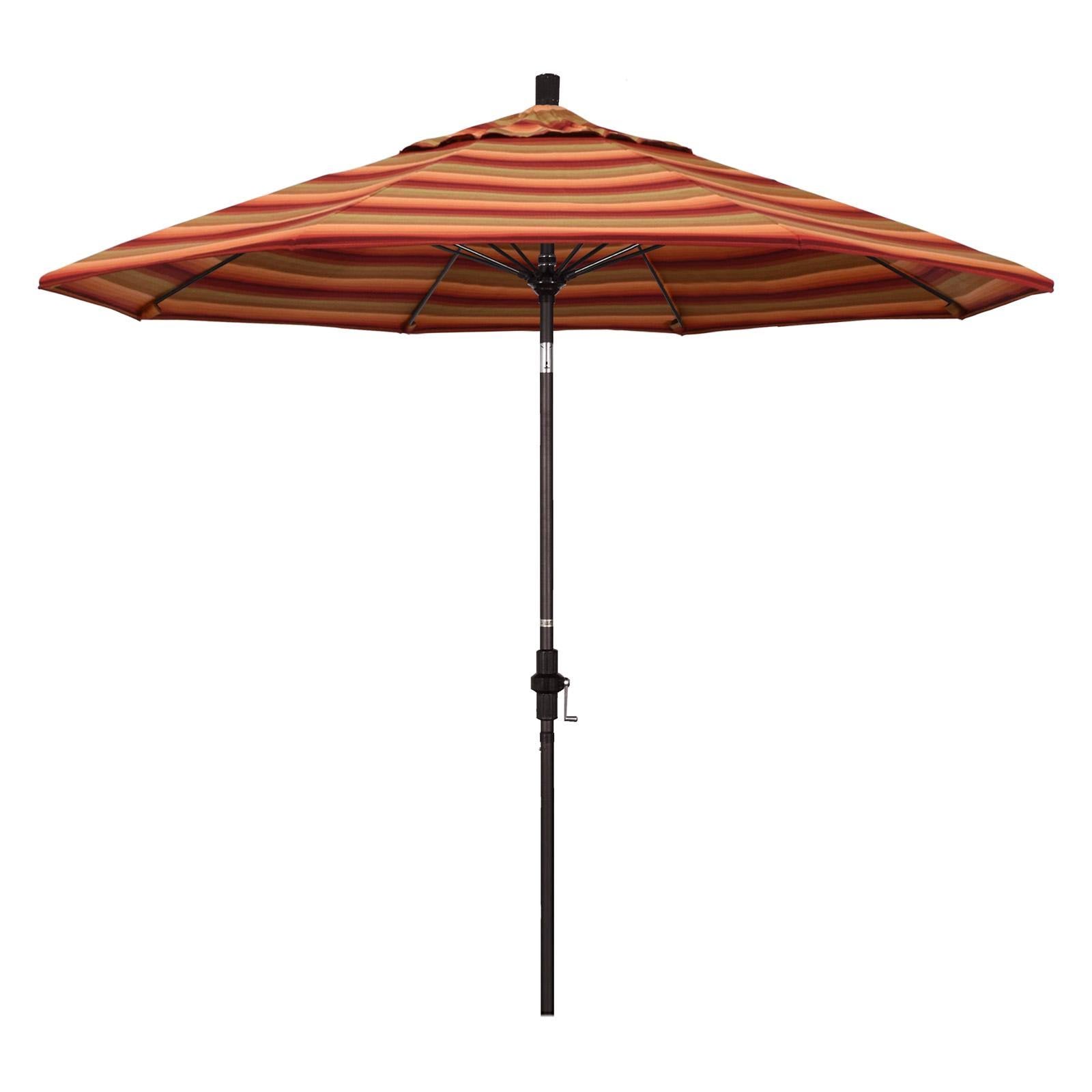 9-ft. Fiberglass Tilt Sunbrella Market Umbrella G83896