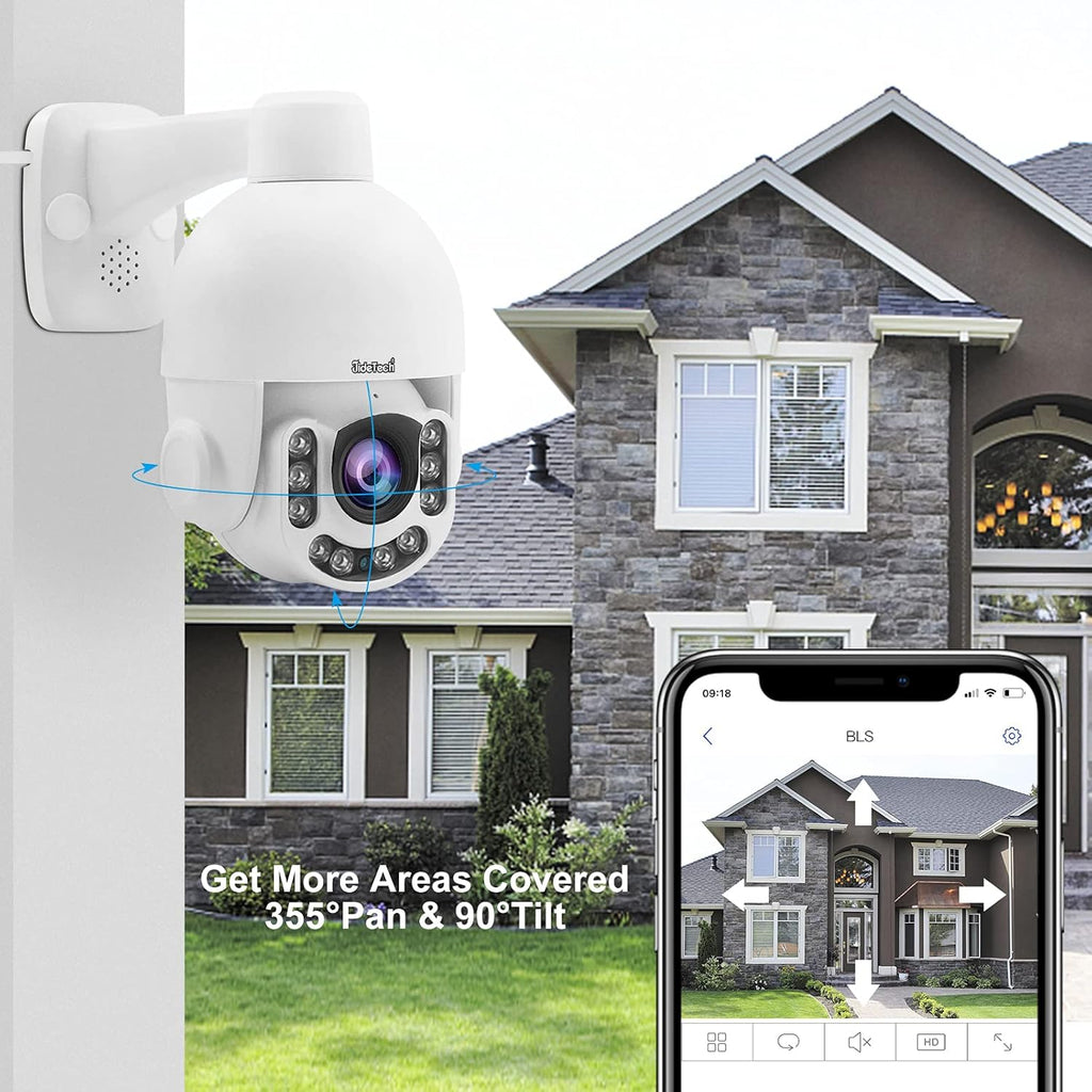 5MP PTZ POE Security Camera with 5X Optical Zoom G811834