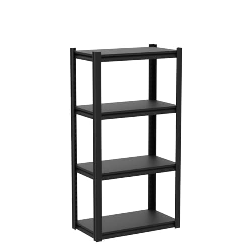4 Tier Adjustable Metal Storage Shelves 13.7" D x 27.6" W x 57" H F33423