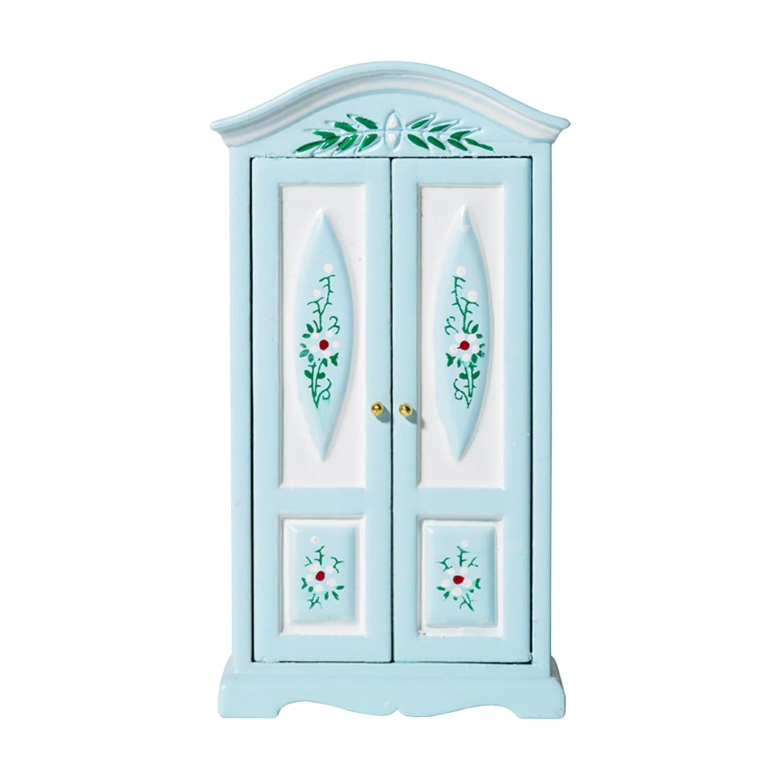 1:12 Dollhouse Cabinet Wardrobe Decoration J203