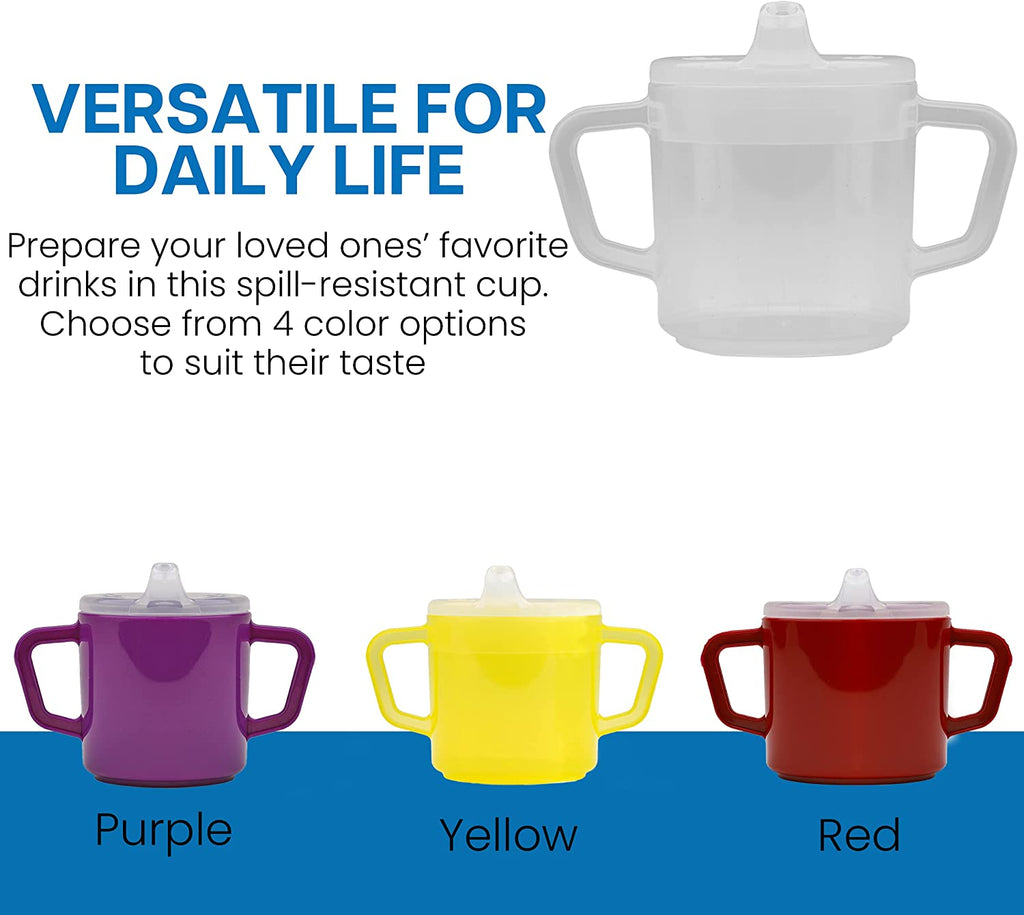 Clear 6 Pack Adult Sippy Cup T607769