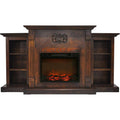 Fireplace Mantel with Log Insert L40480
