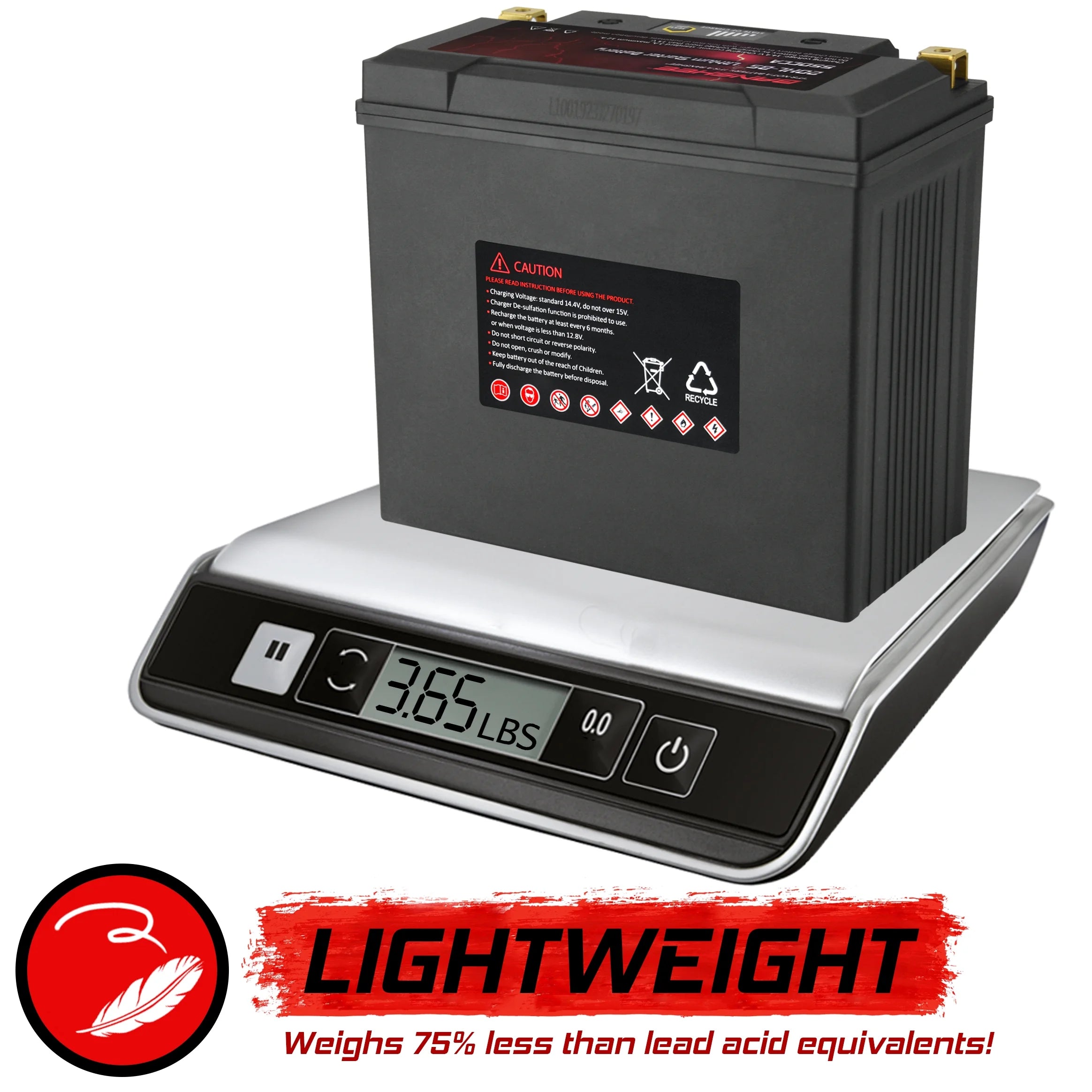 LiFePO4 Motorsports Battery I111
