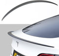 Matte Carbon Fiber Rear Trunk Spoiler B408939