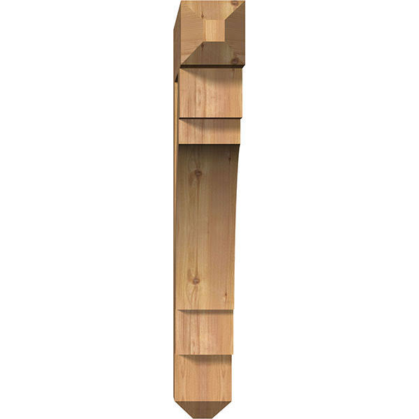 Western Red Cedar Smooth Bracket I816