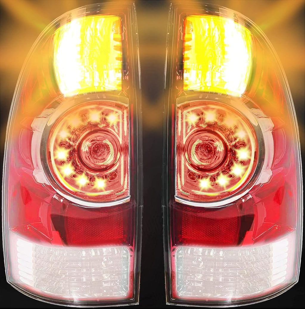 Driver and Passenger Side Brake Light LED Lens for Toyota Tacoma Pickup S8645