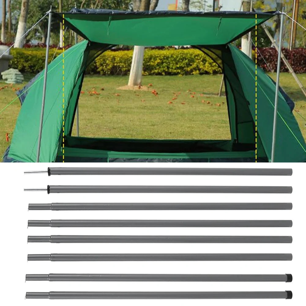 Adjustable Universal Iron Tent Poles for Camping Canopy F1213