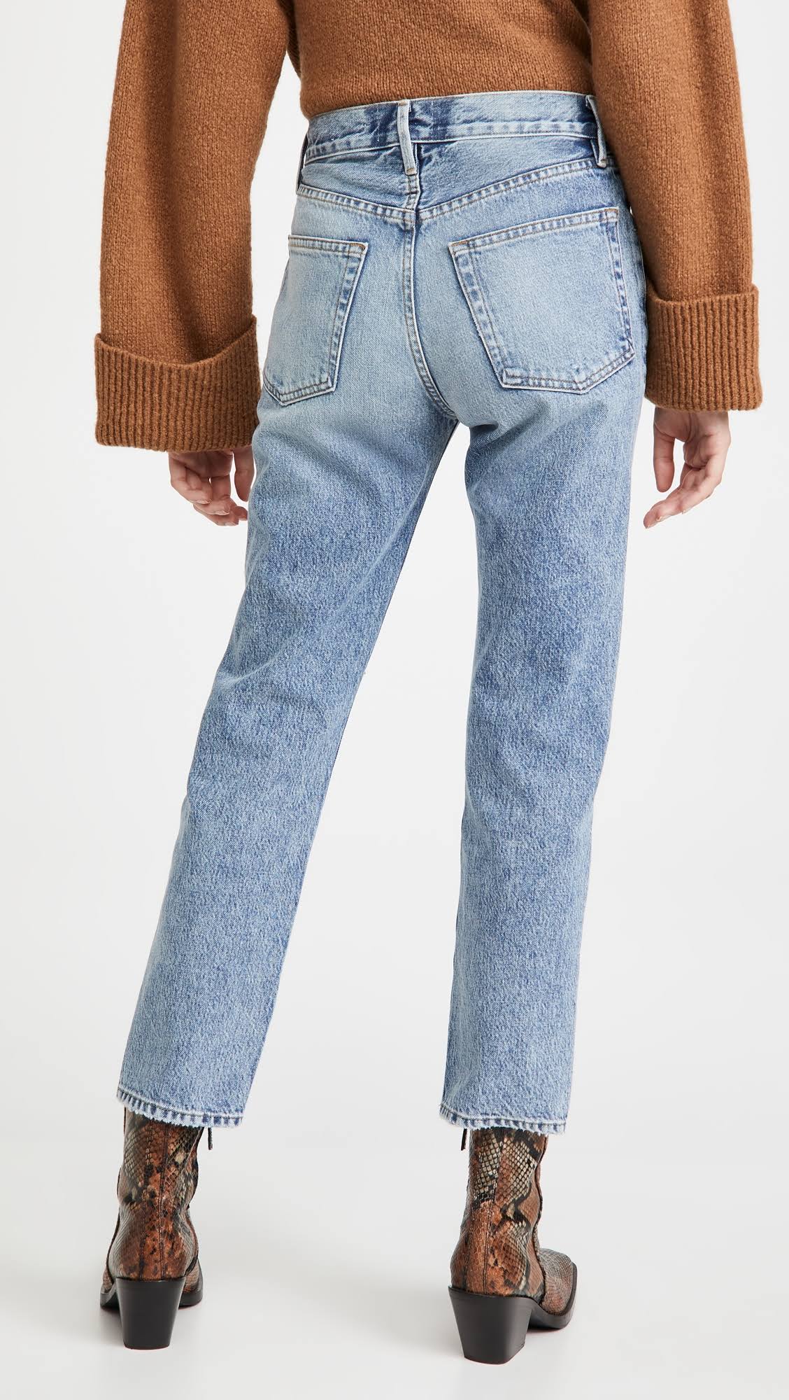 Cascade Blue Rips Size 27 Jeans P1891