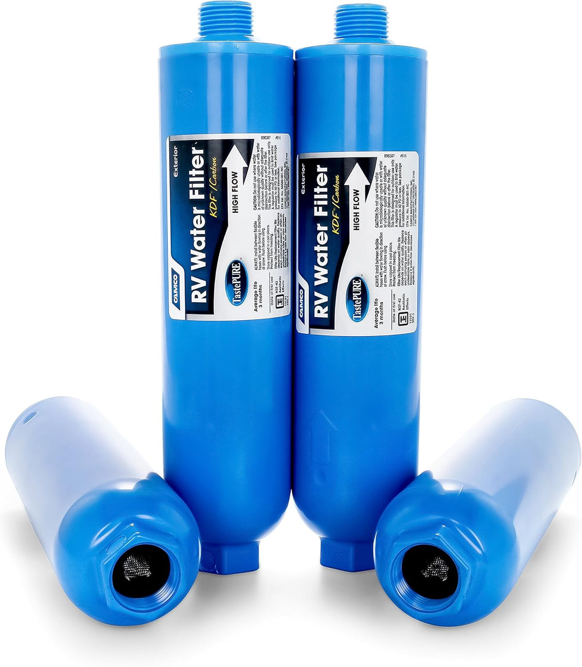 4-Pack Inline RV Water Filter K362