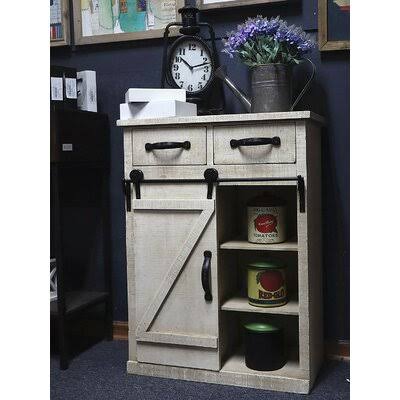Wood Console Cabinet J39057