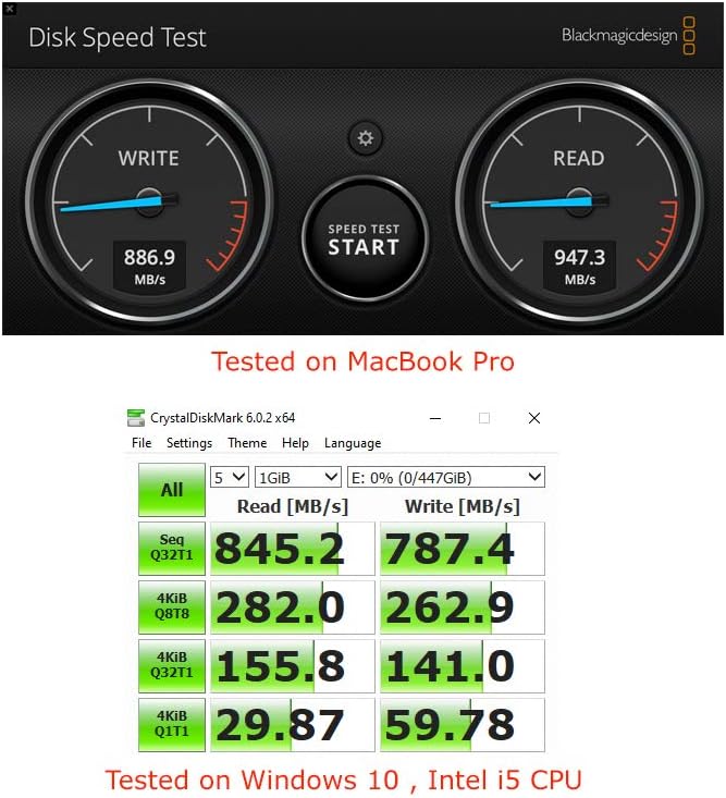 960GB USB 3.1 External SSD with 64GB USB Flash Drive I5726