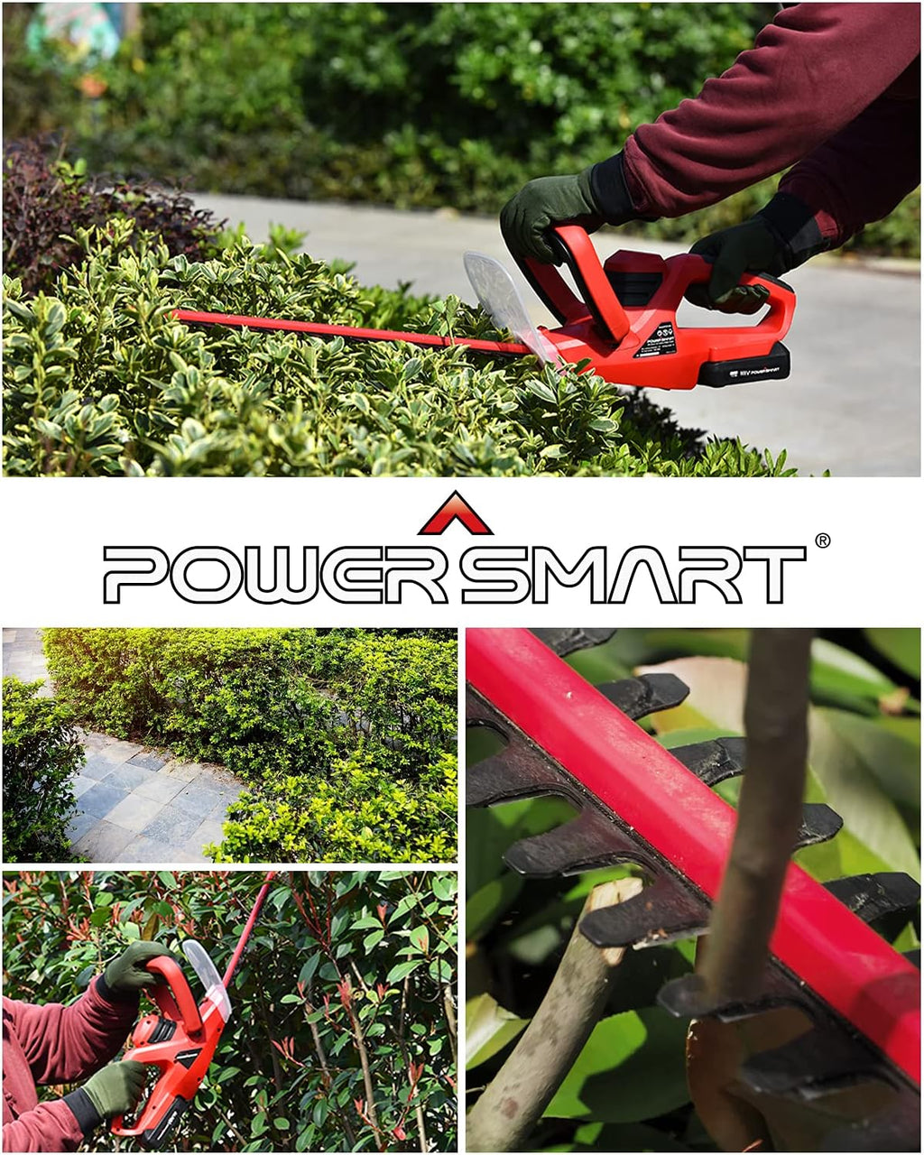Cordless Hedge Trimmer with 16-Inch Blade G917284