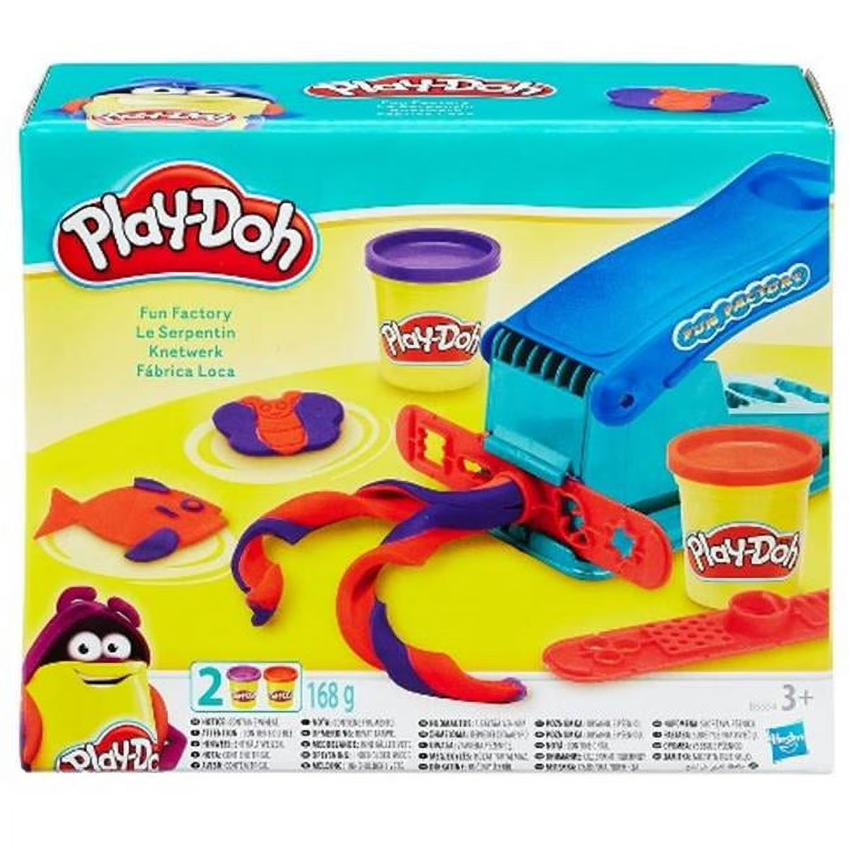 Play Doh Fun Factory 4 oz, Pack of 3 Y153326