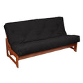 Black Suede Futon Mattress G733353