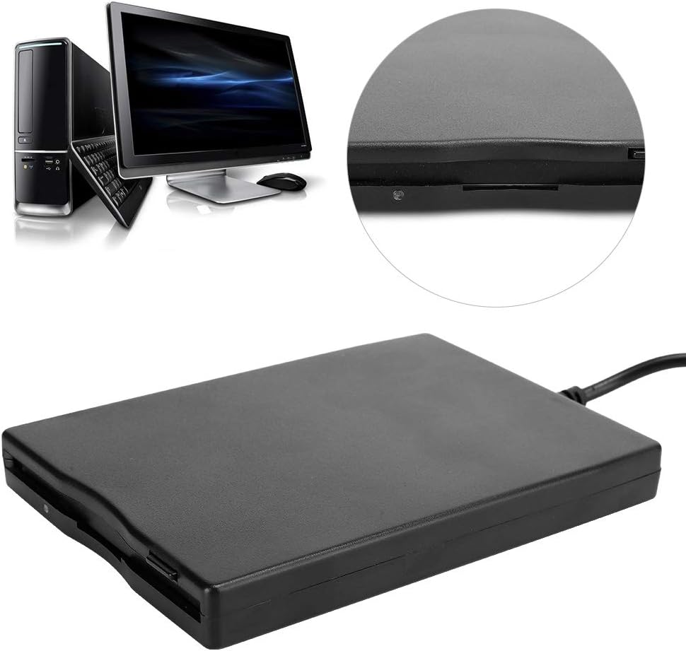 Portable USB 3.5 inch Floppy Disk Reader, Pack of 2 Y82821