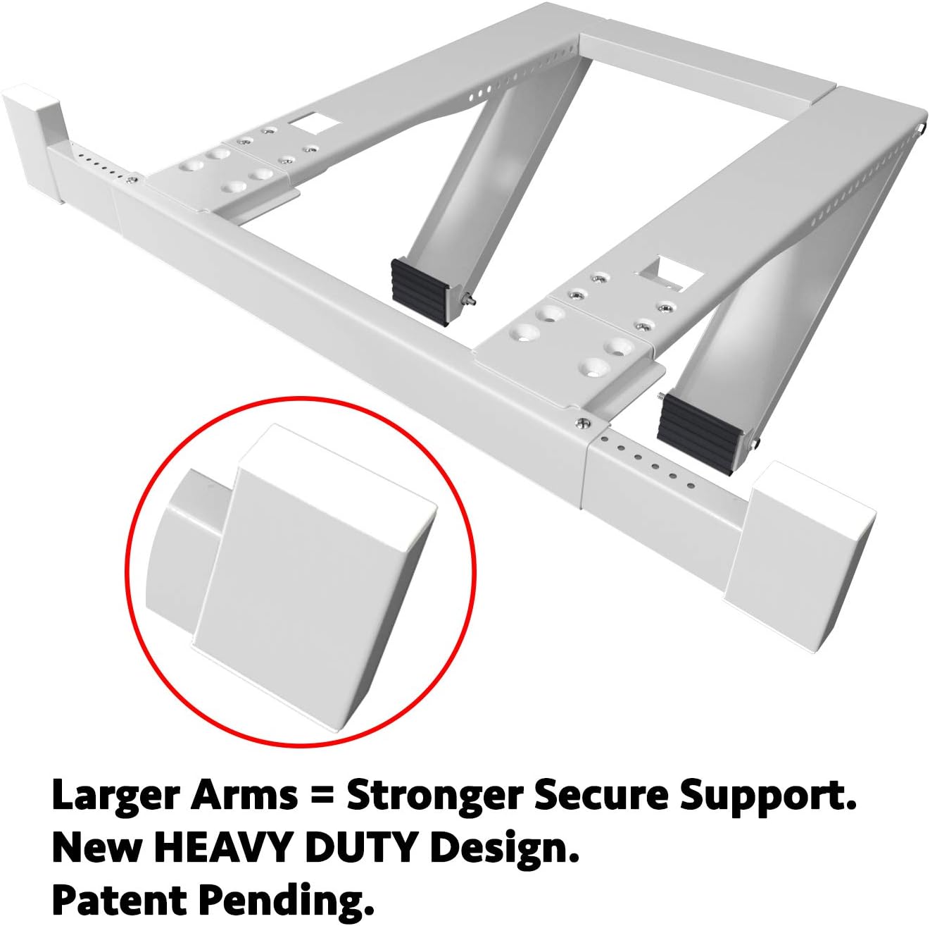 Drill-Less Window Air Conditioner Bracket Pack of 2 W536