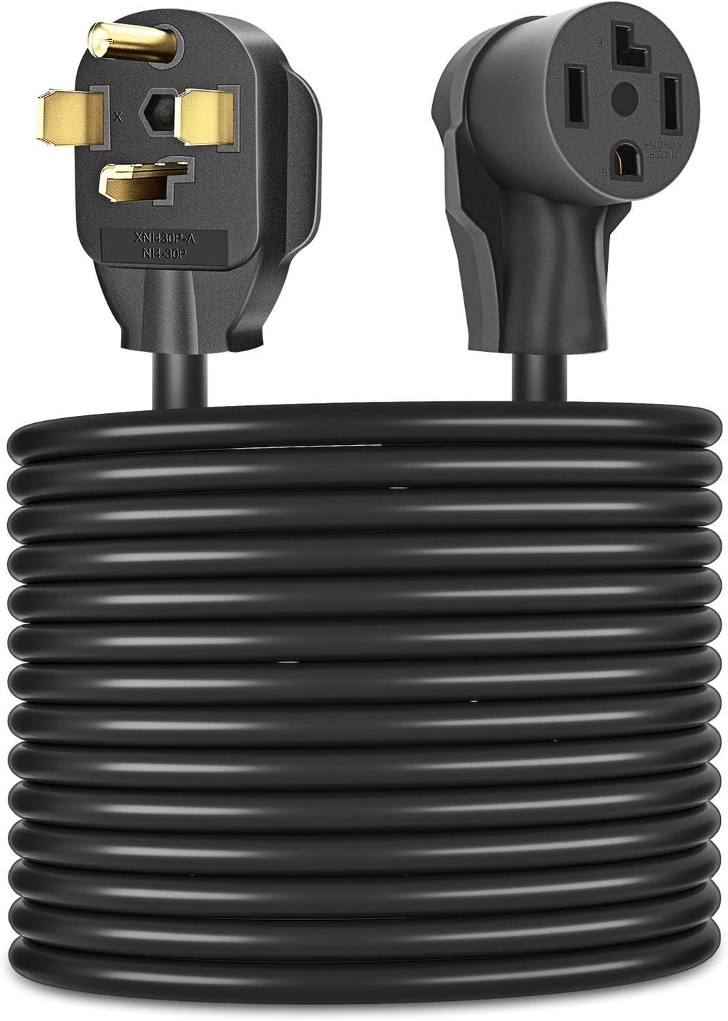 Dryer Extension Cord 4 Prong, 30 Amp, NEMA 14-30P to 14-30R, 125V/250V, 25 Feet G7066