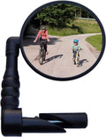Bike Mirror Rearview, Handlebar Mount Rear View Mirror Wide Angle, Convex Glass, Adjustable Rotation 360° B2980