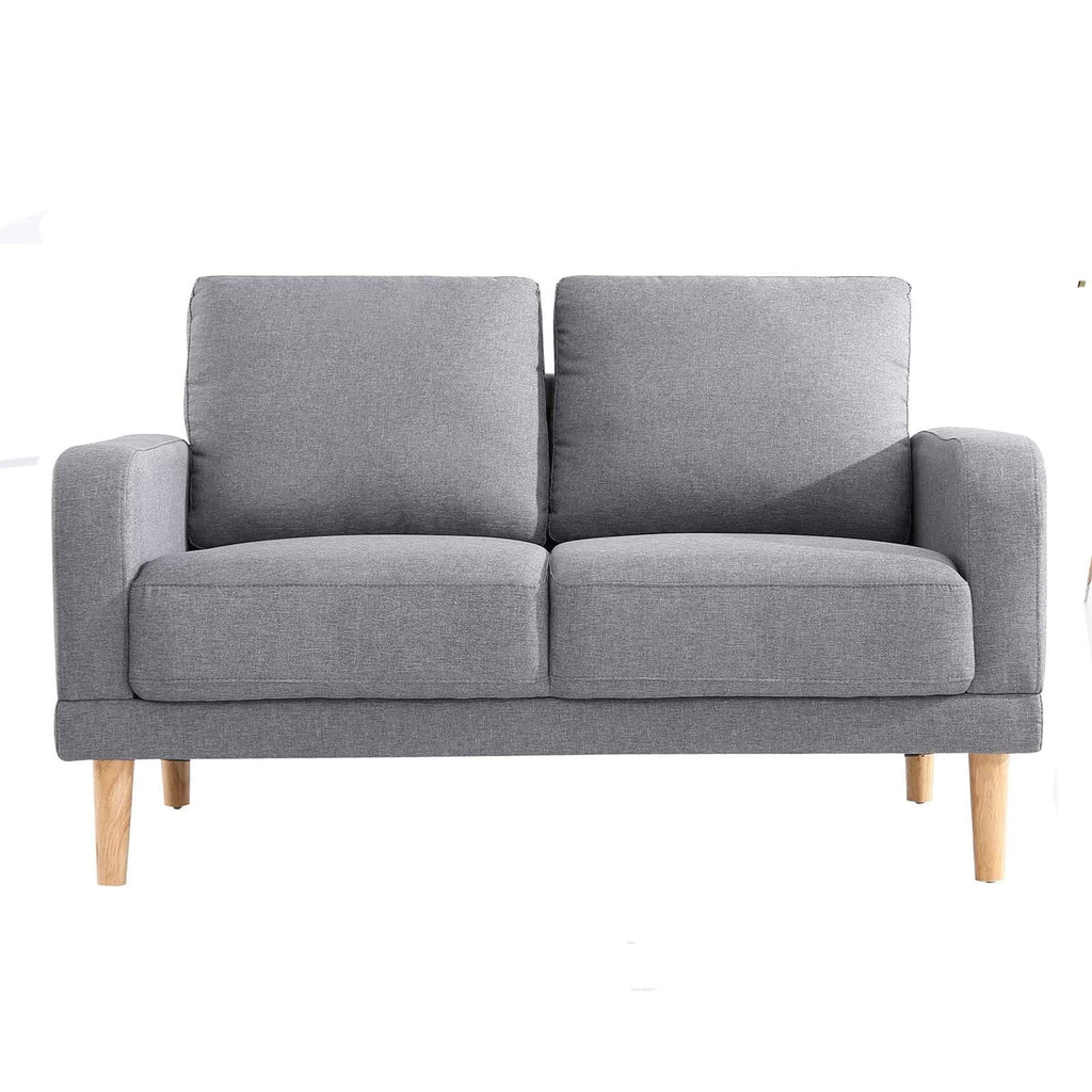 Light Grey 50" Upholstered Loveseat Sofa U769