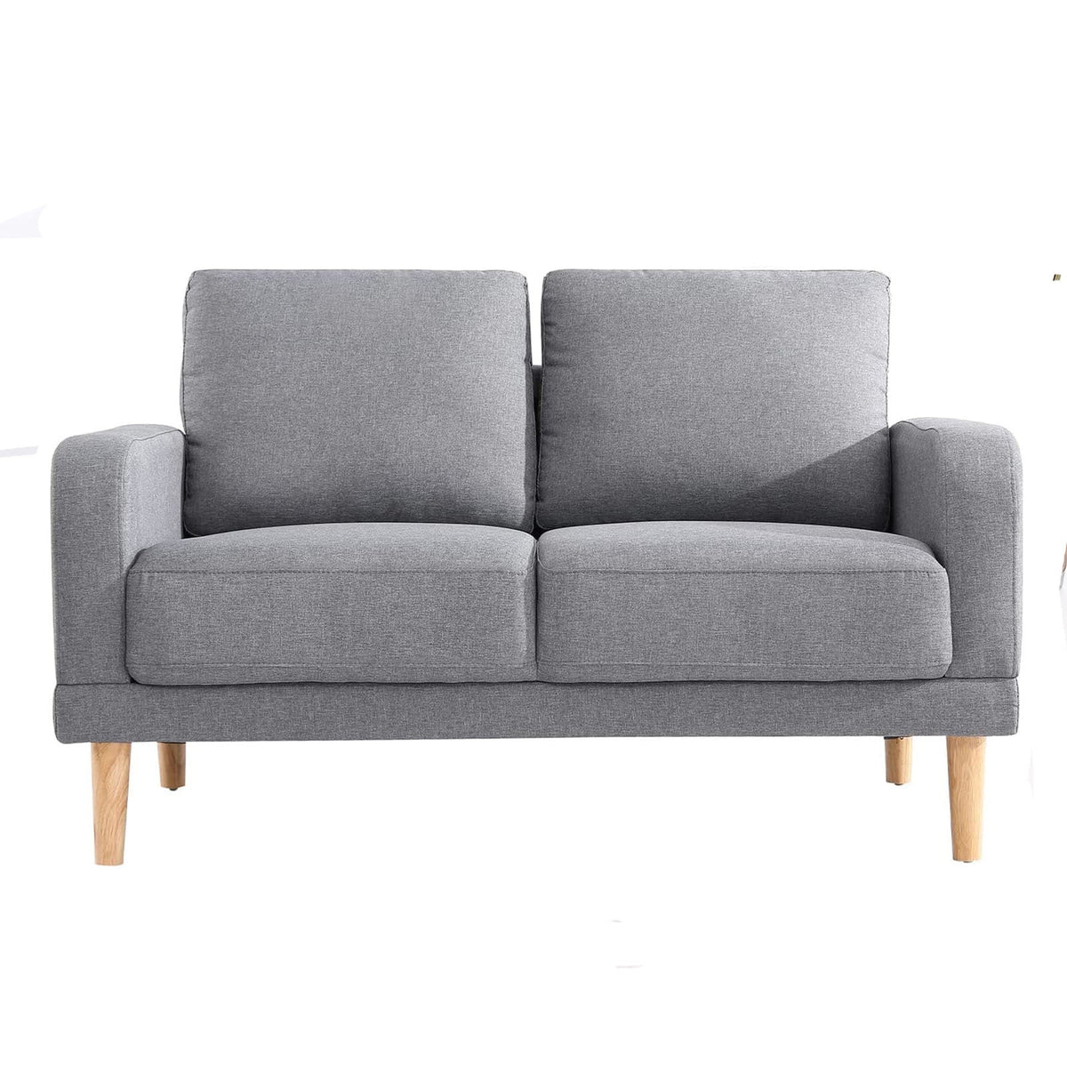 Light Grey 50" Upholstered Loveseat Sofa U769