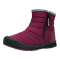 Large Size Couple Outdoor Solid High Top Snow Boots Non Slip Water Proof Warm Cotton Boots F518923