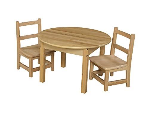 Child's Table, 30x22 Round with 20x22 Legs V1152