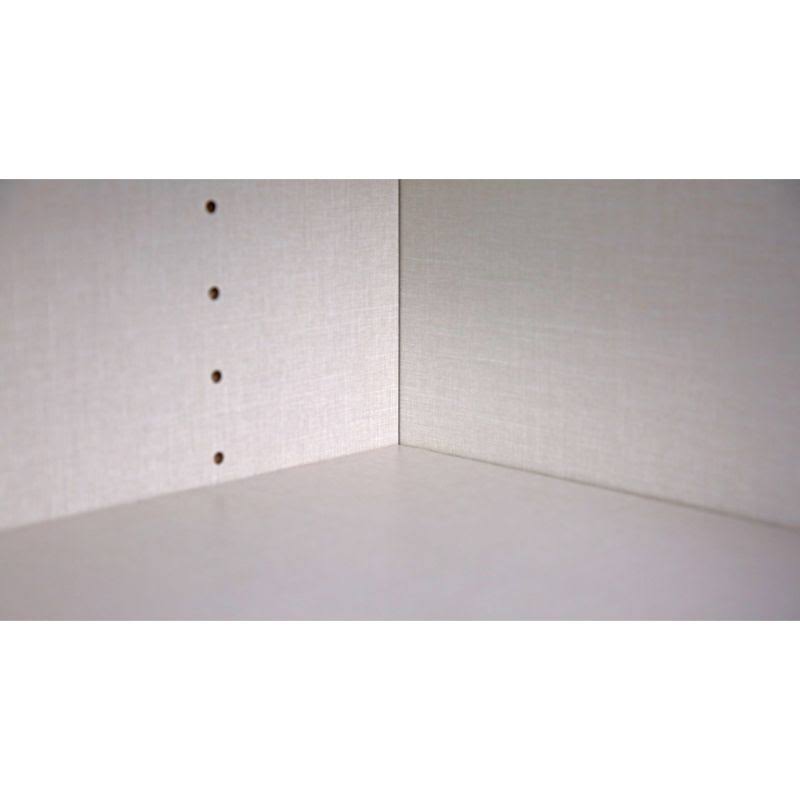 Dark Wood 2 Drawers Desk Base Cabinet H226