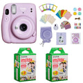 Lilac Purple Instant Film Camera with Accessory Kit Z267