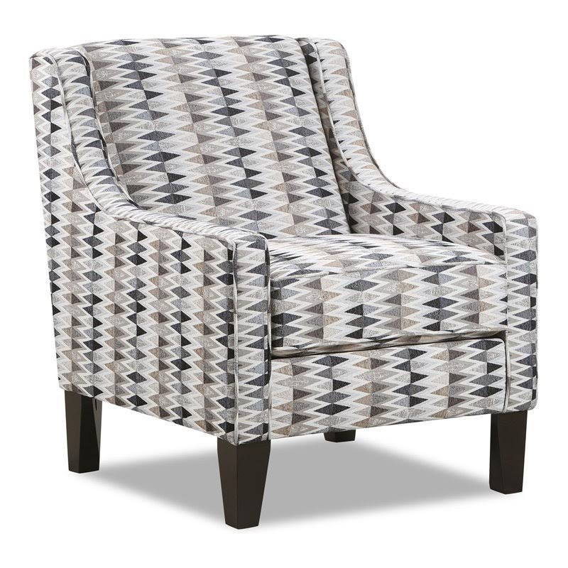 Jagged Earth Accent Chair with Polyester Material P556