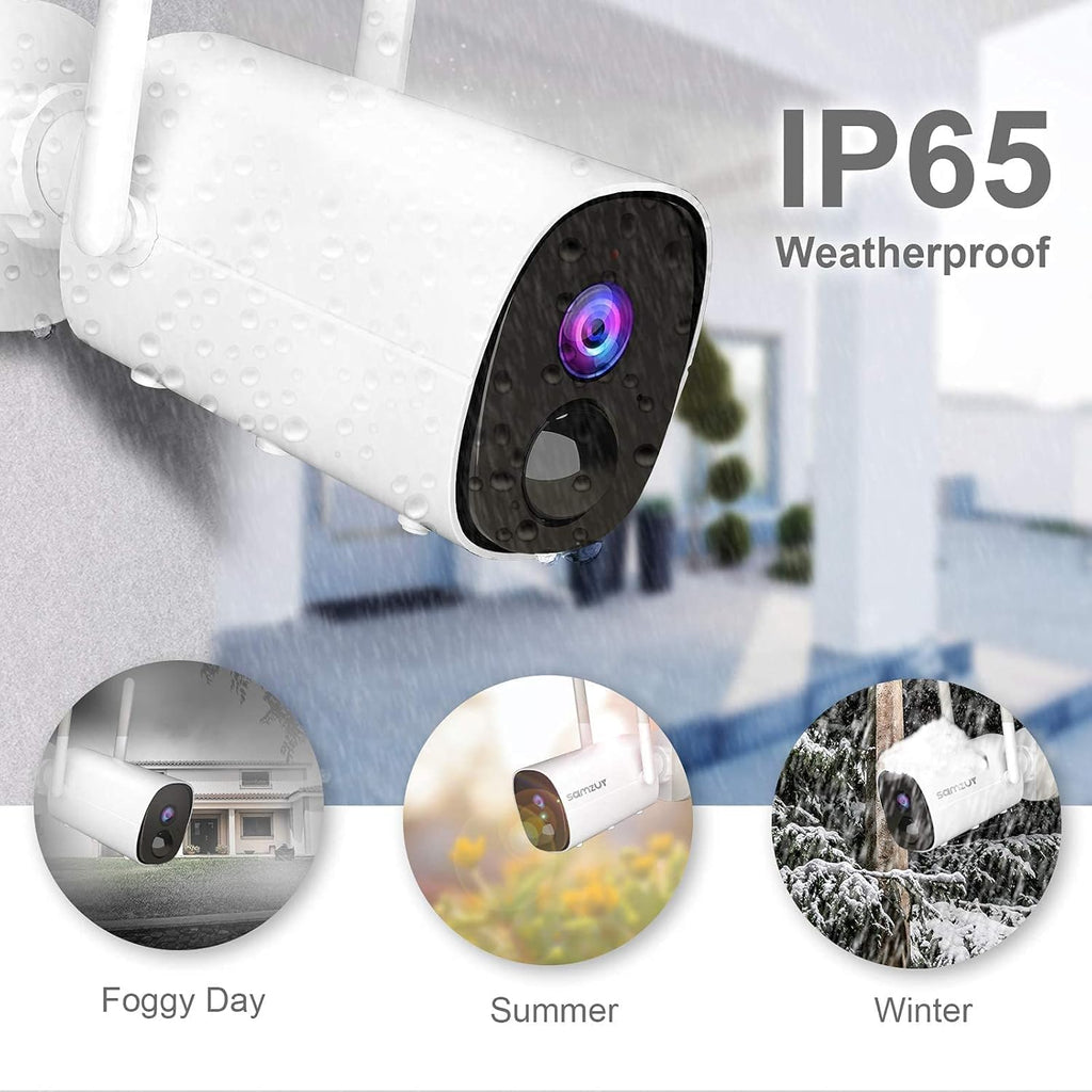 Outdoor 1080P WiFi Battery Powered Security Camera L23329