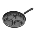 2 Heart Shape and 2 Round Shape Egg Skillet Pan T22033