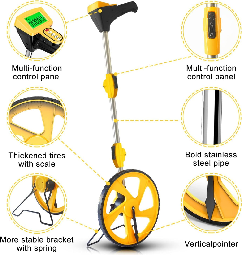 12-Inch Digital Measuring Wheel Y2607