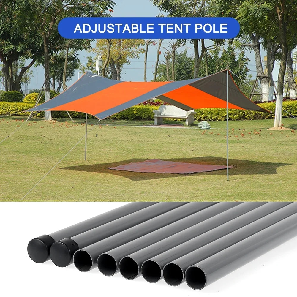 Adjustable Universal Iron Tent Poles for Camping Canopy F1213
