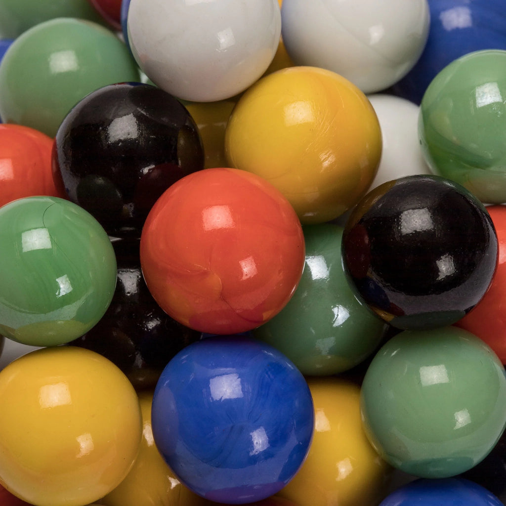 60 Pieces Chinese Checkers Glass Marbles Set D764