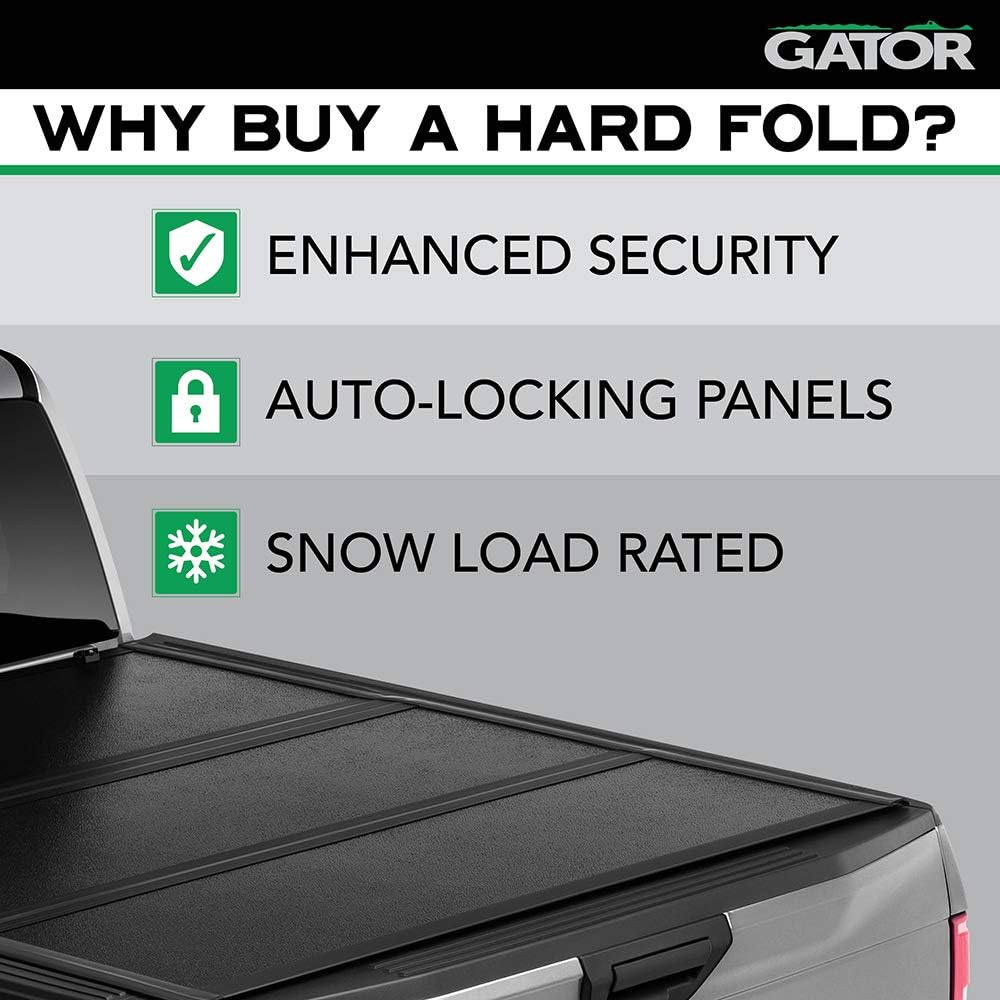 Hard Tri-Fold Truck Bed Tonneau Cover for Toyota Tundra 6' 7" Bed C567183
