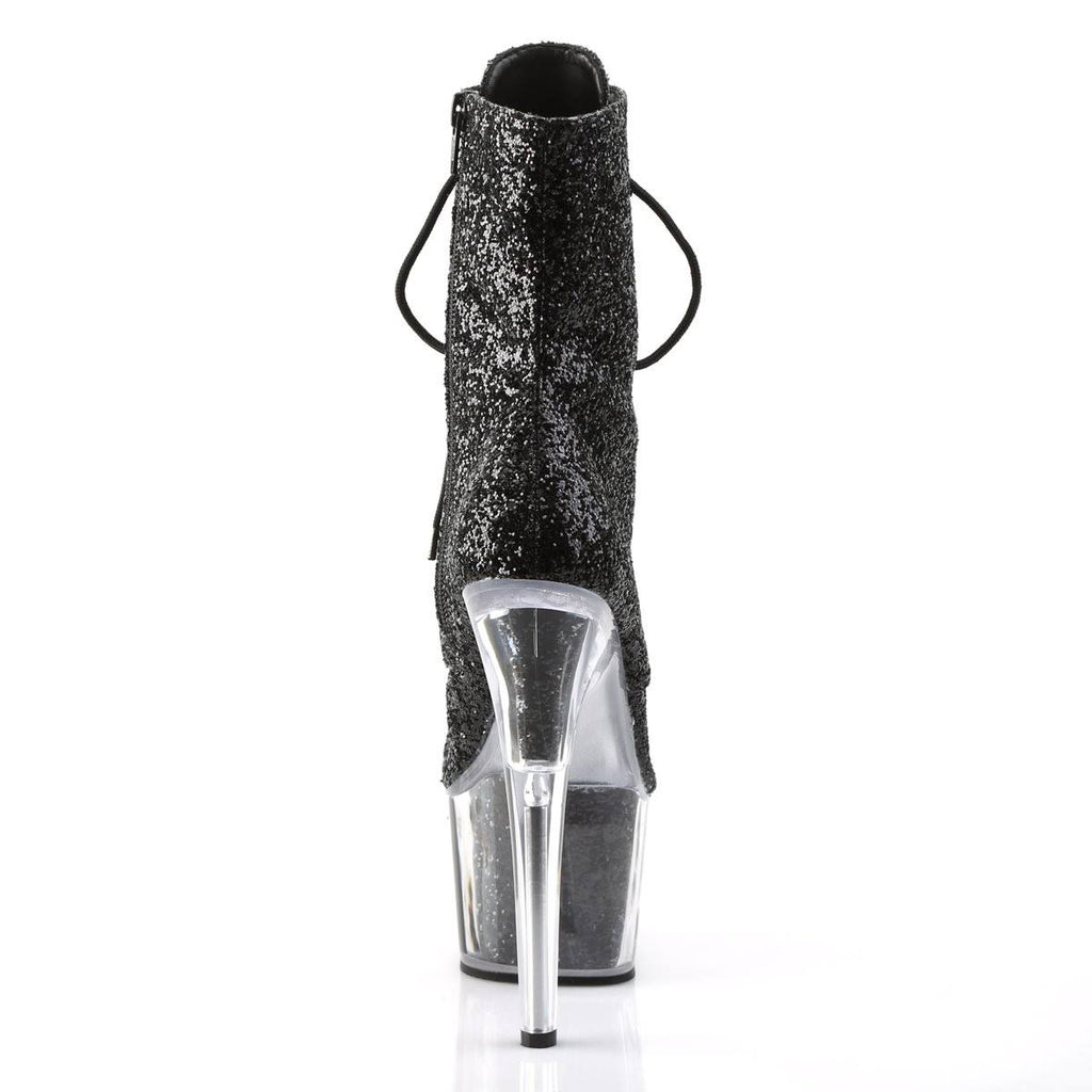 Silver Glitter 8 Heels T36659