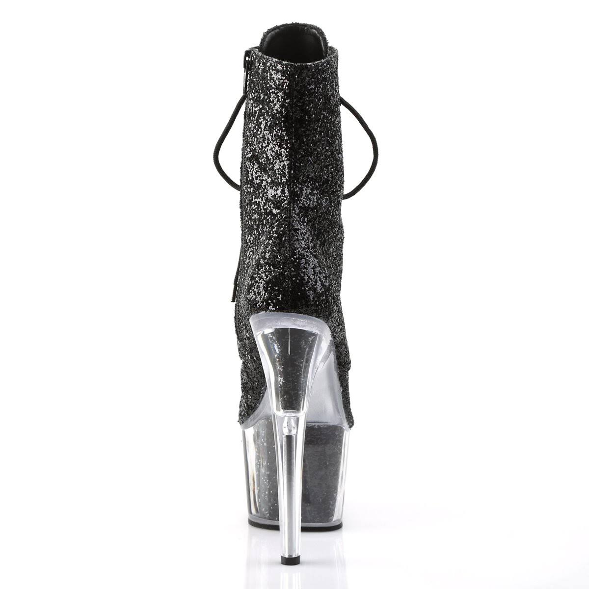 Silver Glitter 8 Heels T36659